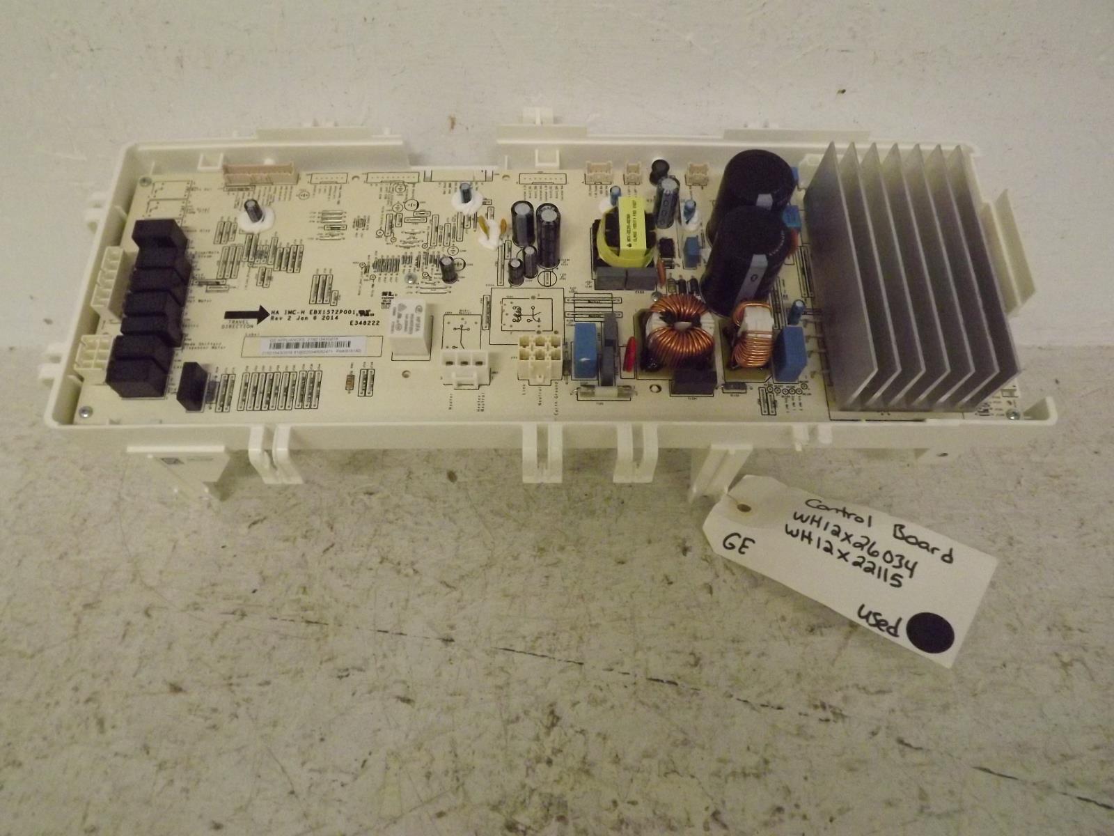 GE Washer WH12X26034 WH12X22115 Control Board Used GE Washer WH12X26034 WH12X22115 Control Board Used